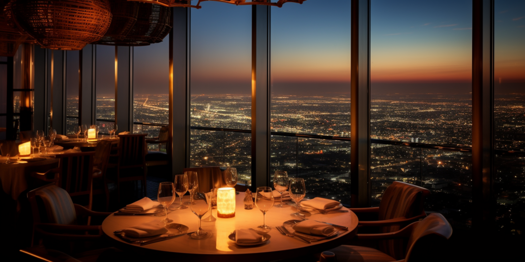 The Most Expensive Restaurant Spotlight in LA